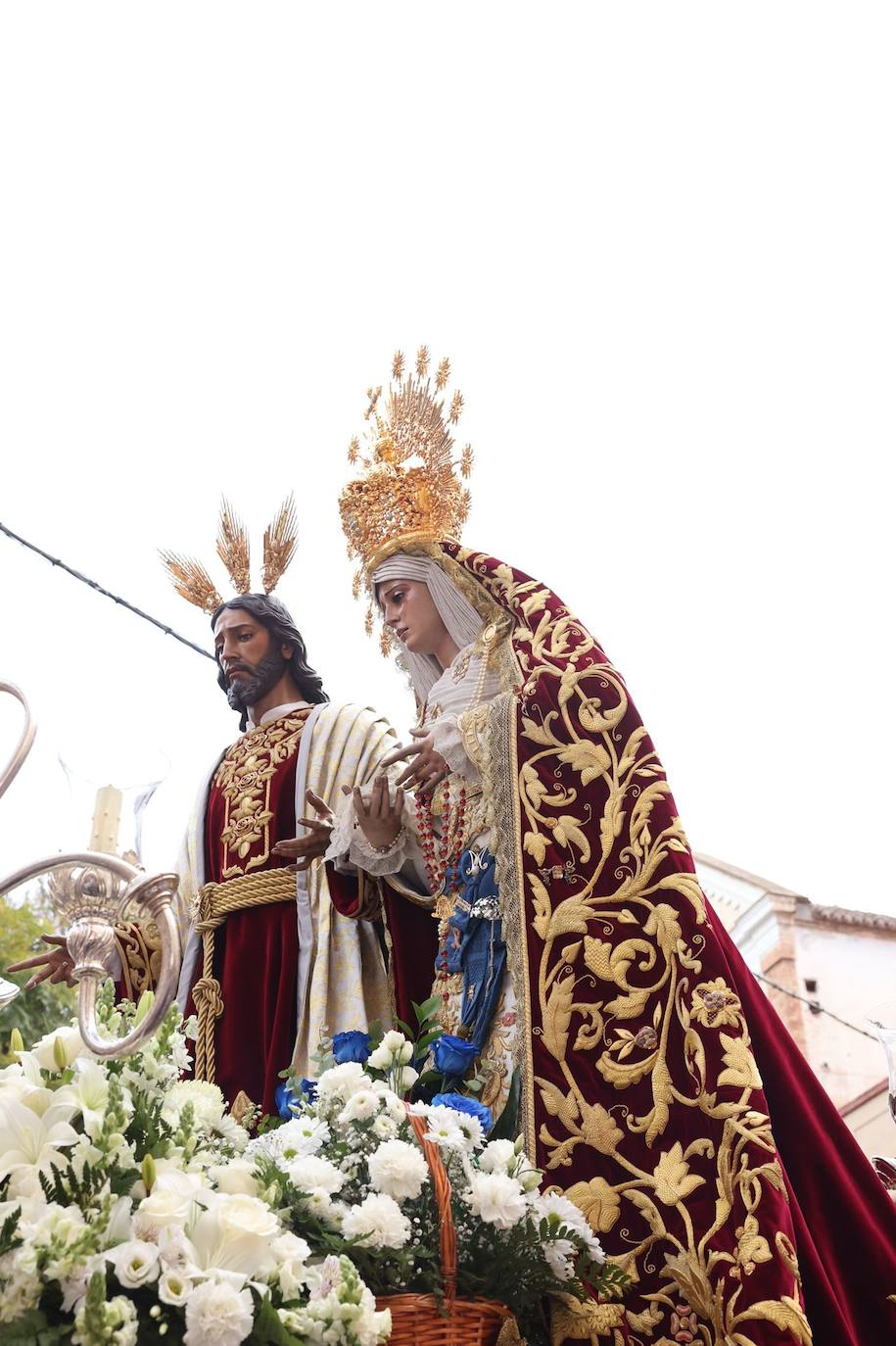 Traslados y procesiones de vísperas de la Semana Santa de Málaga 2023